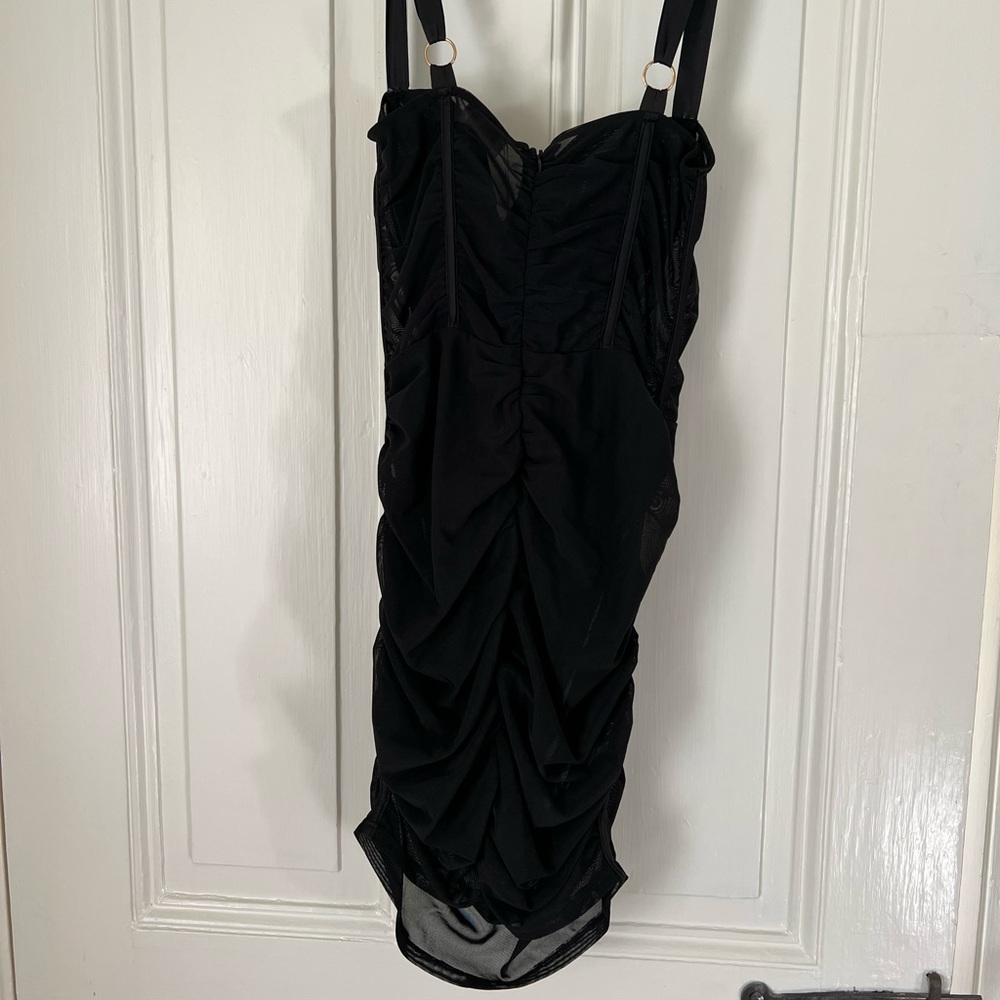 RARE NWT Oh Polly Mesh Dress - Picture 4 of 6